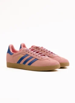 Adidas Originals Gazelle – Semi Pink Spark / Lucid Blue / Pure Sulfur -Grail Shop image 1031