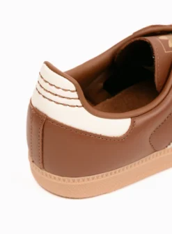 Adidas Originals Samba OG W Cloud White / Preloved Brown / Cream White 21 Adidas Originals Samba OG W Cloud White / Preloved Brown / Cream White -Grail Shop image 1137