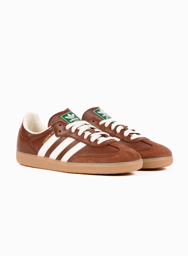 Adidas Originals Samba OG Fox Brown / Off White /Gum4 3 Adidas Originals Samba OG Fox Brown / Off White /Gum4 - Image 3