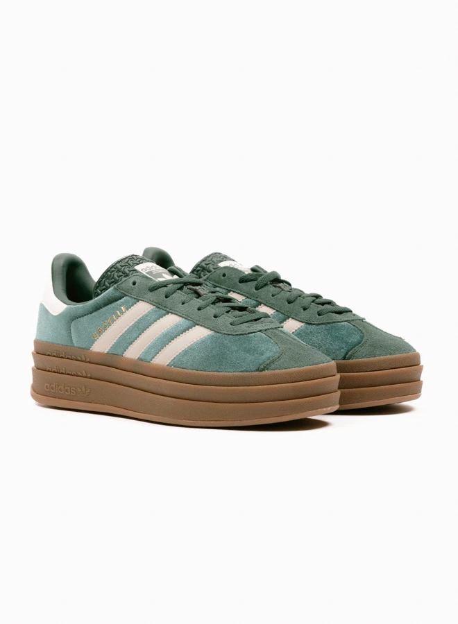 Adidas Originals Gazelle Bold – Mineral Green / Putty Grey / Mineral Green 4 Adidas Originals Gazelle Bold – Mineral Green / Putty Grey / Mineral Green - Image 4