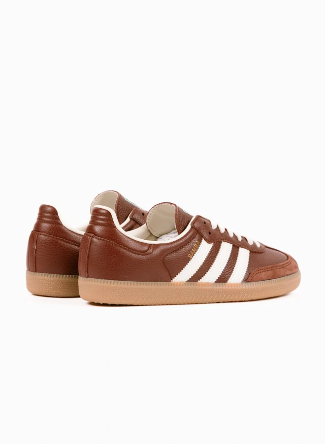 Adidas Originals Samba OG Fox Brown / Off White /Gum4 4 Adidas Originals Samba OG Fox Brown / Off White /Gum4 - Image 4