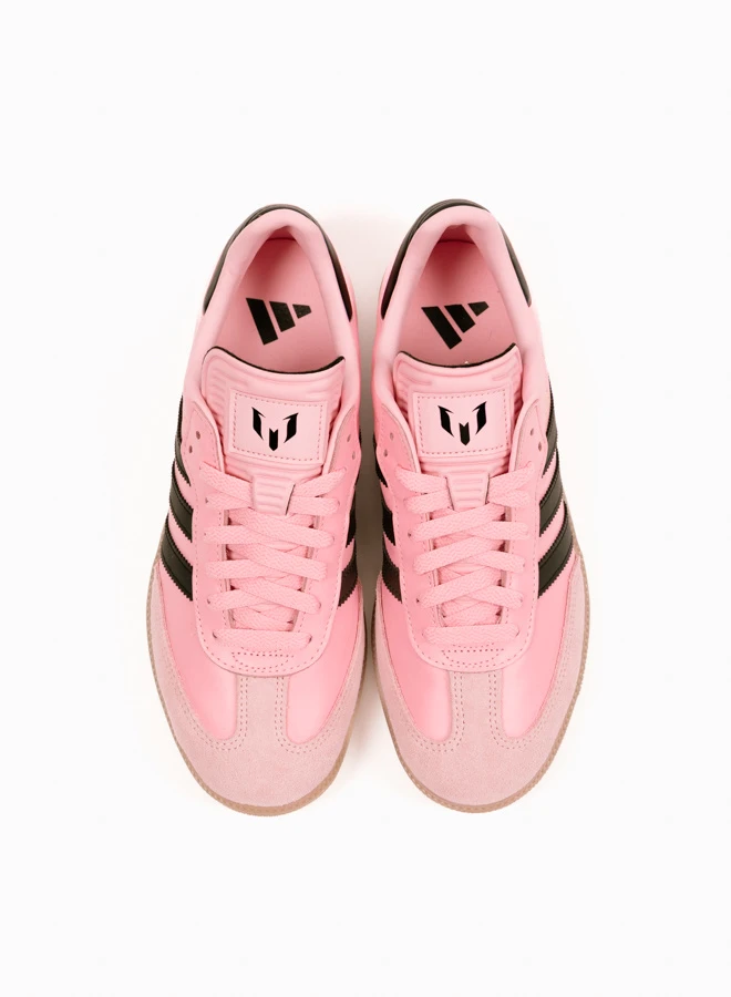 Adidas Originals Samba X Messi Light Pink / Core Black / Gum 7 Adidas Originals Samba X Messi Light Pink / Core Black / Gum - Image 7