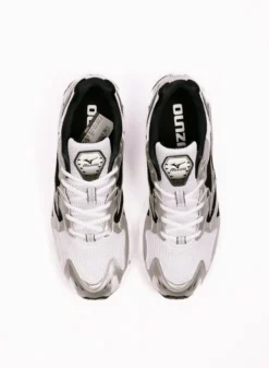 Mizuno Wave Rider 10 White Silver Black -Grail Shop image 1187