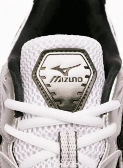 Mizuno Wave Rider 10 White Silver Black -Grail Shop image 1189