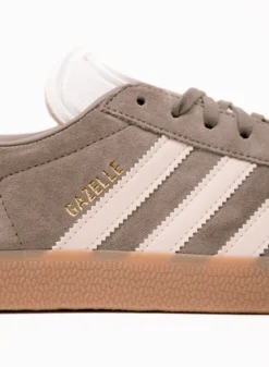 Adidas Originals X Real Madrid Gazelle 'Third Kit' – Charcoal / Putty Mauve / Gum -Grail Shop image 1362