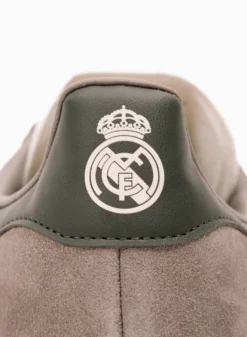 Adidas Originals X Real Madrid Gazelle 'Third Kit' – Charcoal / Putty Mauve / Gum -Grail Shop image 1363