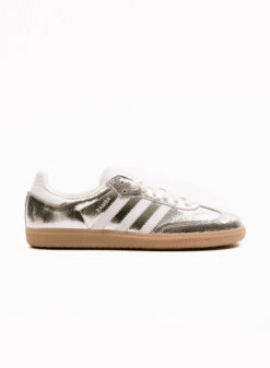 Adidas Originals Samba OG Silver Metallic / Cloud White / Core White