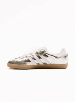 Adidas Originals Samba OG Silver Metallic / Cloud White / Core White -Grail Shop image 1378