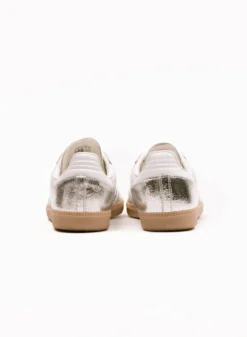 Adidas Originals Samba OG Silver Metallic / Cloud White / Core White -Grail Shop image 1381