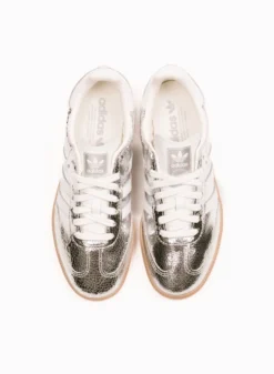 Adidas Originals Samba OG Silver Metallic / Cloud White / Core White -Grail Shop image 1382