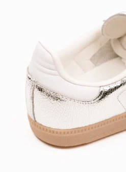 Adidas Originals Samba OG Silver Metallic / Cloud White / Core White -Grail Shop image 1386