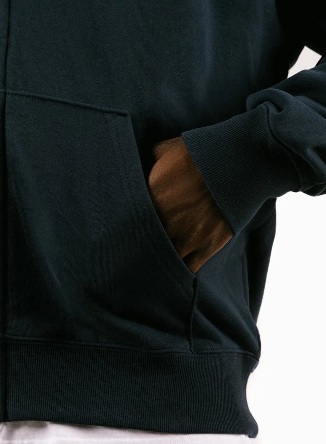 Logo Hoodie Zip-Up Navy / Night 7 Logo Hoodie Zip-Up Navy / Night - Image 7