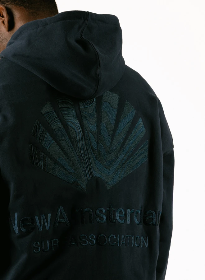 Logo Hoodie Zip-Up Navy / Night 8 Logo Hoodie Zip-Up Navy / Night - Image 8