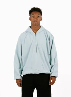 Inflatable Hoodie Denim Blue