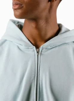 Inflatable Hoodie Denim Blue -Grail Shop image 1427