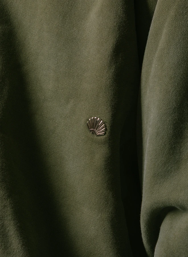 Inflatable Crewneck Olive 4 Inflatable Crewneck Olive - Image 4