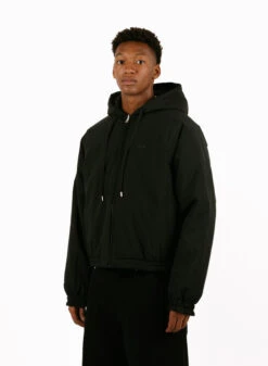 Nylon Reversible Jacket Black -Grail Shop image 1436