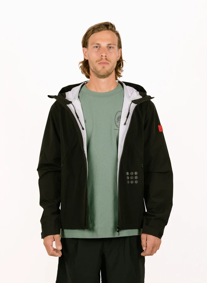 Engine Hooded Jacket Black 2 Engine Hooded Jacket Black - Image 2