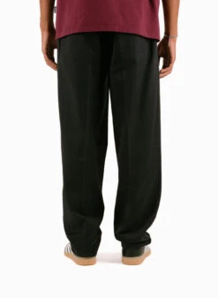 Regular Twill Pleated Chino’s Charcoal -Grail Shop image 1462