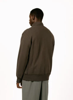 Signature Zip Mock Charcoal -Grail Shop image 1466