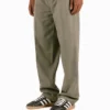 Regular Pleated Chino’s Smokey Olive