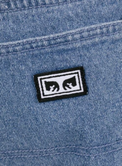 OBEY Hardwork Carpenter Denim Light Indigo -Grail Shop image 1504