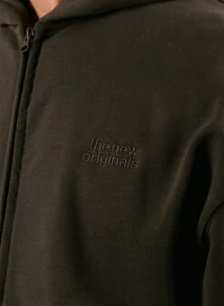 Emblem Zip Up Espresso -Grail Shop image 1535