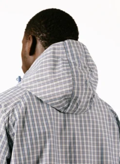 Checked Windbreaker Blue -Grail Shop image 1571