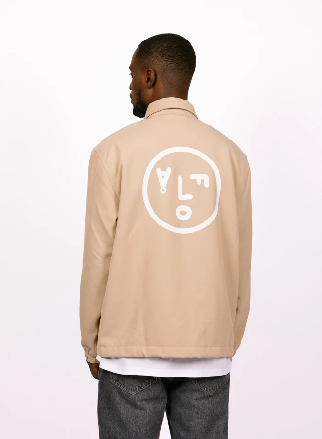 ØLÅF Coach Jacket Cream 1 ØLÅF Coach Jacket Cream