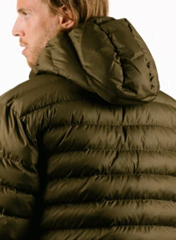 Sport Essentials Hooded Puffer Jacket Woodland -Grail Shop image 1603