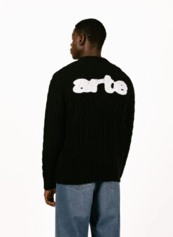 Arte Knit Sweater Black
