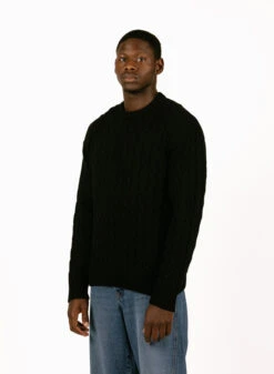 Arte Knit Sweater Black -Grail Shop image 1606