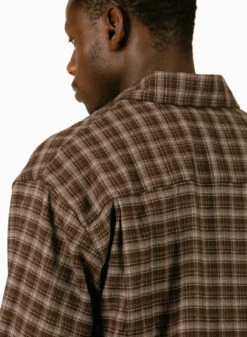 Plaid Boxy Shirt Hot Fudge -Grail Shop image 1623