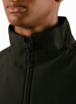 Nylon Track Jacket Black -Grail Shop image 1639