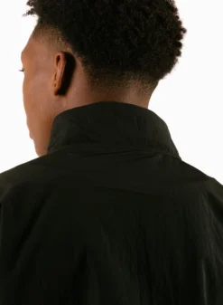 Nylon Track Jacket Black -Grail Shop image 1641