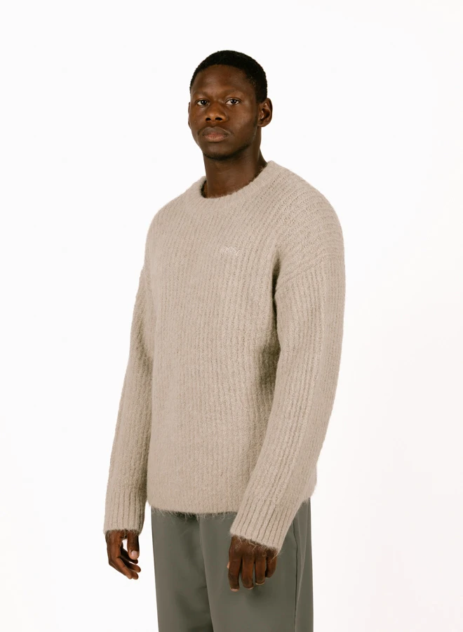 Hairy Knitted Crewneck Hemp 2 Hairy Knitted Crewneck Hemp - Image 2