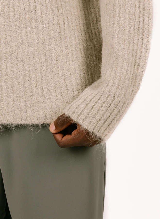 Hairy Knitted Crewneck Hemp 6 Hairy Knitted Crewneck Hemp - Image 6