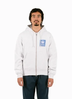 Gramicci Hemp Zip Hooded Sweatshirt Heather Ash 10 Gramicci Hemp Zip Hooded Sweatshirt Heather Ash -Grail Shop image 1679