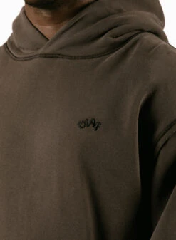 Signature Boxy Hoodie Charcoal -Grail Shop image 1705