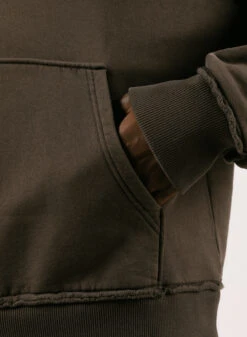 Signature Boxy Hoodie Charcoal -Grail Shop image 1706