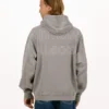 Logo Line Hoodie Snow Grey / White