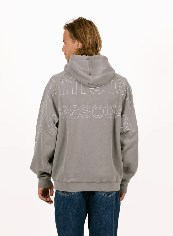 Logo Line Hoodie Snow Grey / White 1 Logo Line Hoodie Snow Grey / White