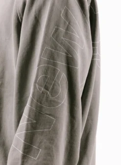 Logo Line Hoodie Snow Grey / White 13 Logo Line Hoodie Snow Grey / White -Grail Shop image 1744