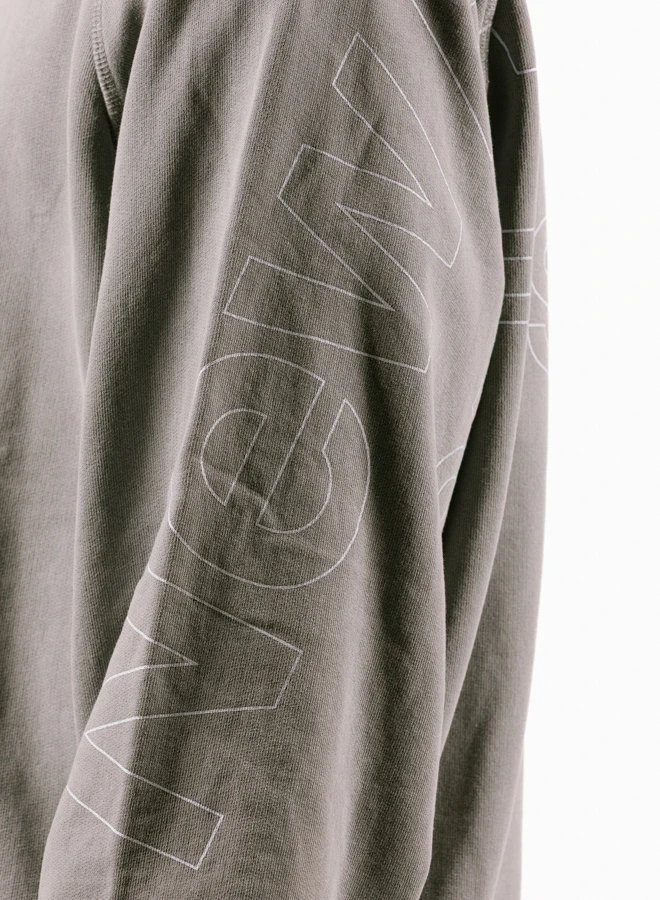 Logo Line Hoodie Snow Grey / White 7 Logo Line Hoodie Snow Grey / White - Image 7