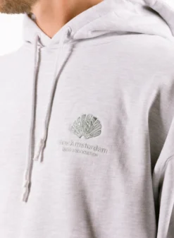 Logo Hoodie Ash / Teal 11 Logo Hoodie Ash / Teal -Grail Shop image 1773