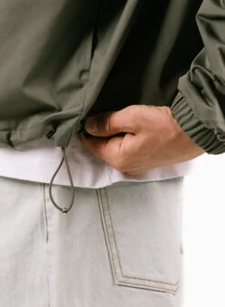 Nylon Coach Jacket Shark Green -Grail Shop image 1782