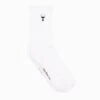 Small Logo Sock White