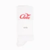 Bird Logo Socks White