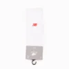NB Patch Logo Crew Socks 3 Pairs White