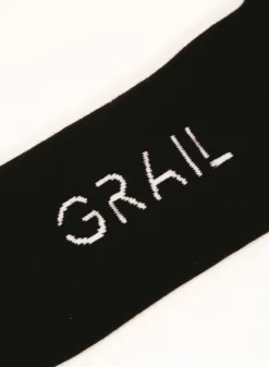Cup Logo Sock Black -Grail Shop image 1916